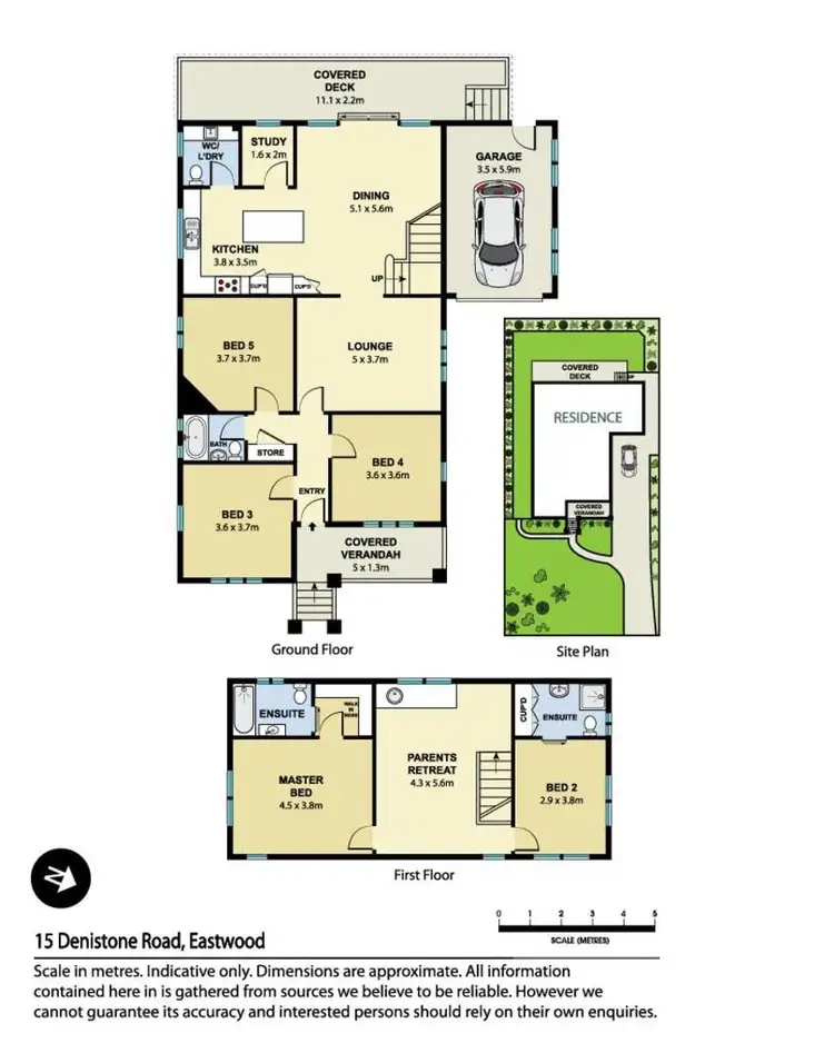 Floorplan of Homely house listing, 15 Denistone Road, Eastwood NSW 2122