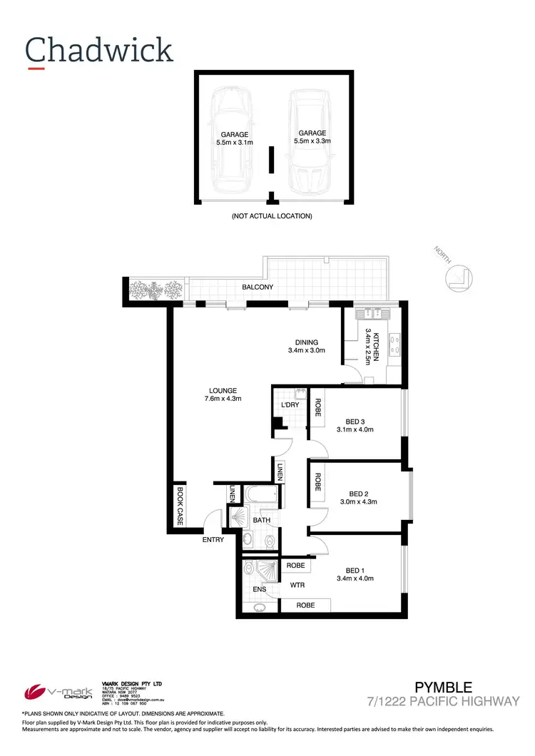 Floorplan of Homely apartment listing, 7/1222 Pacific Highway, Pymble NSW 2073