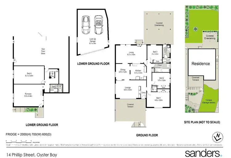 Floorplan of Homely house listing, 14 Phillip Street, Oyster Bay NSW 2225