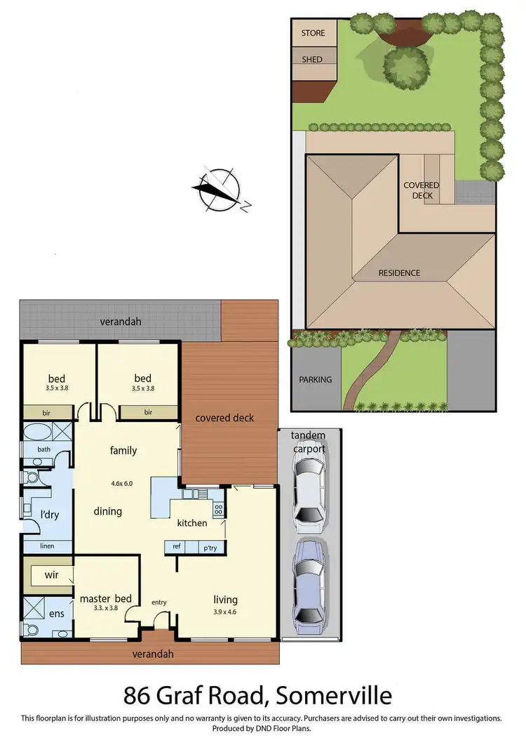 Floorplan of Homely house listing, 86 Graf Road, Somerville VIC 3912