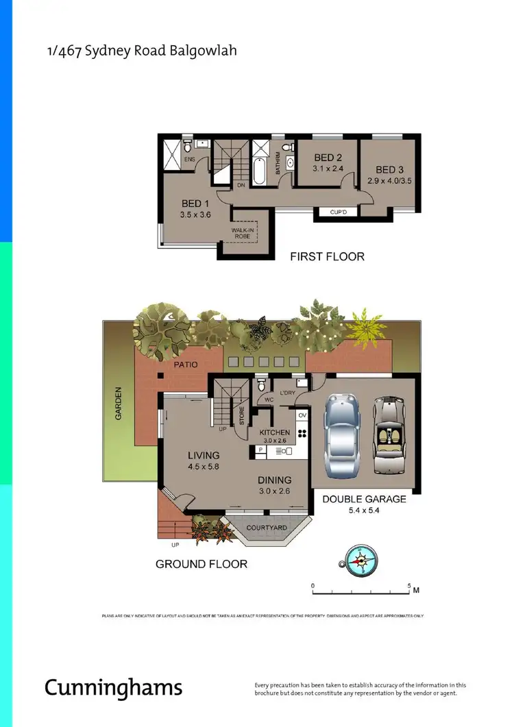 Floorplan of Homely townhouse listing, 1/467 Sydney Road, Balgowlah NSW 2093
