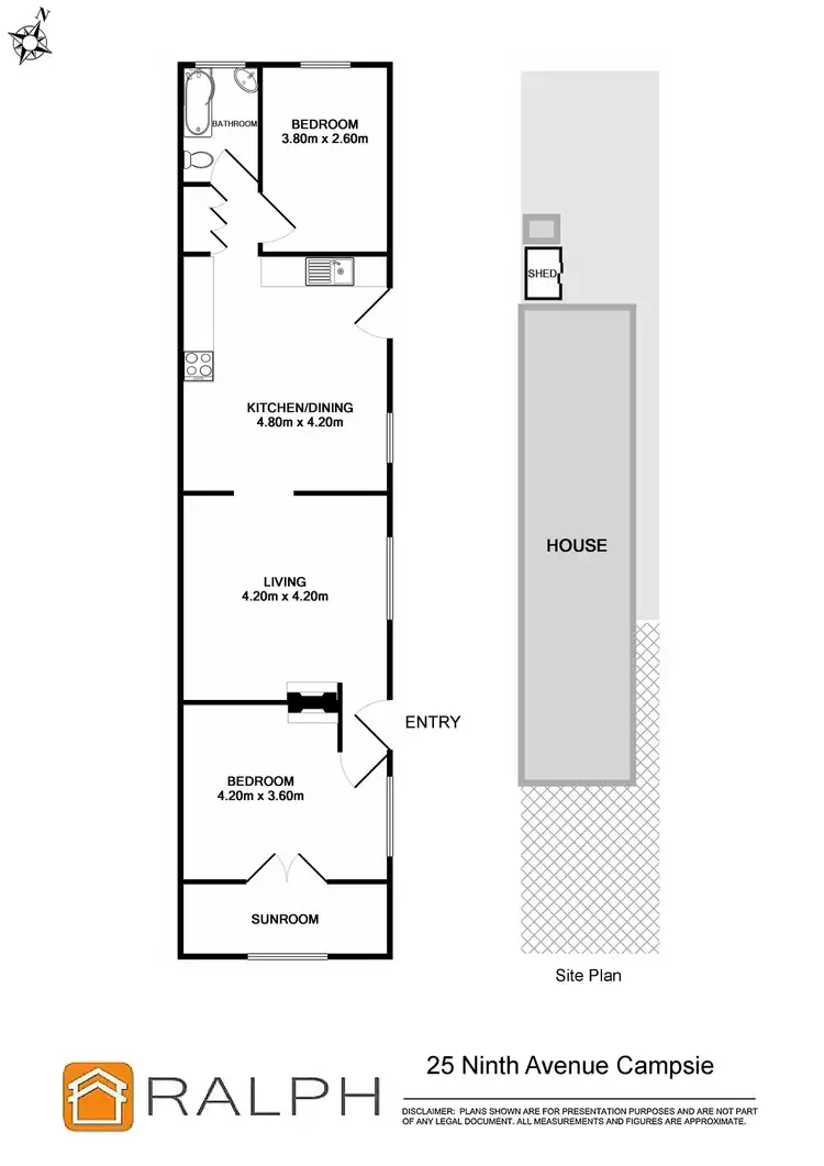Floorplan of Homely house listing, 25 Ninth Avenue, Campsie NSW 2194