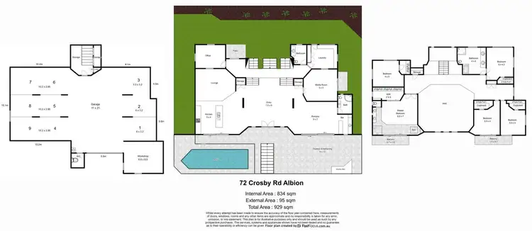 Floorplan of Homely house listing, 72 Crosby Road, Albion QLD 4010