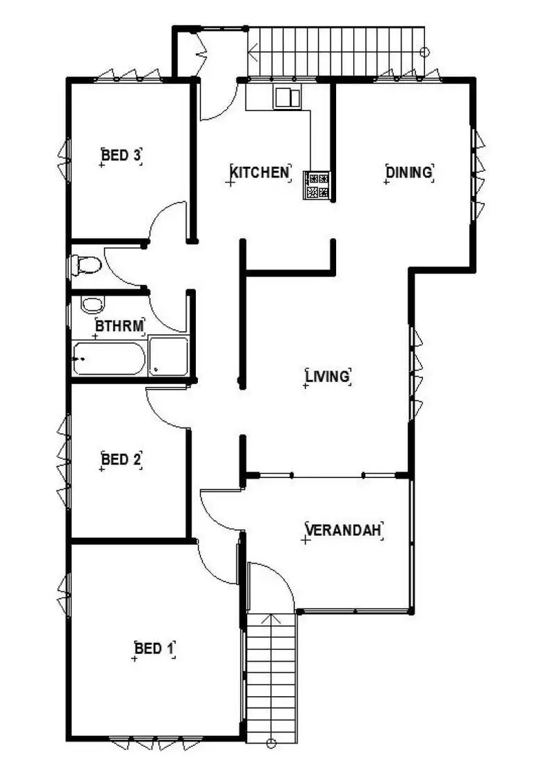 Floorplan of Homely house listing, 145 Lloyd Street, Alderley QLD 4051