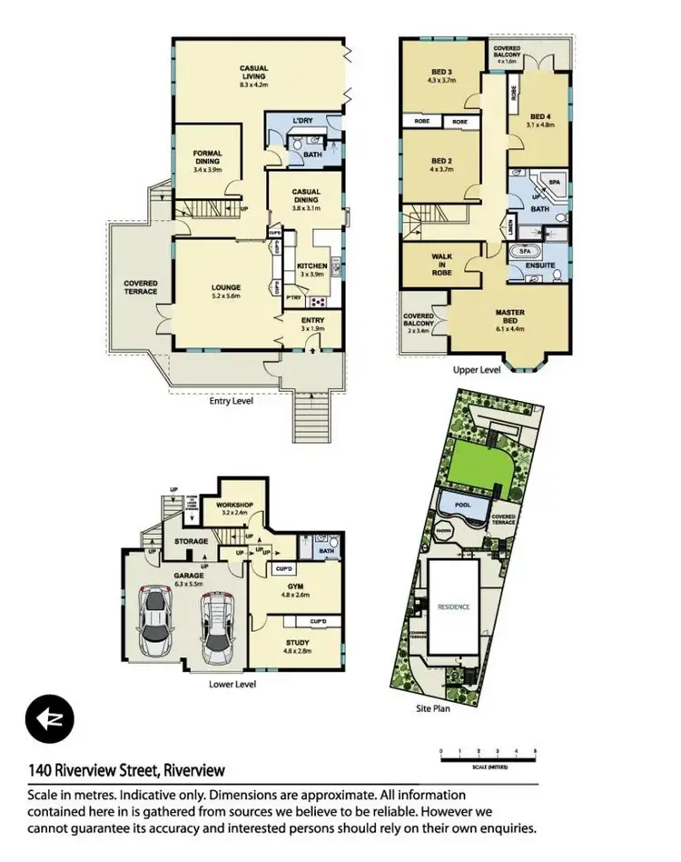 Floorplan of Homely house listing, 140 Riverview Street, Riverview NSW 2066
