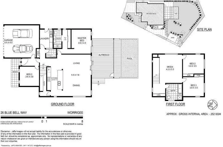 Floorplan of Homely house listing, 26 Bluebell Way, Worrigee NSW 2540