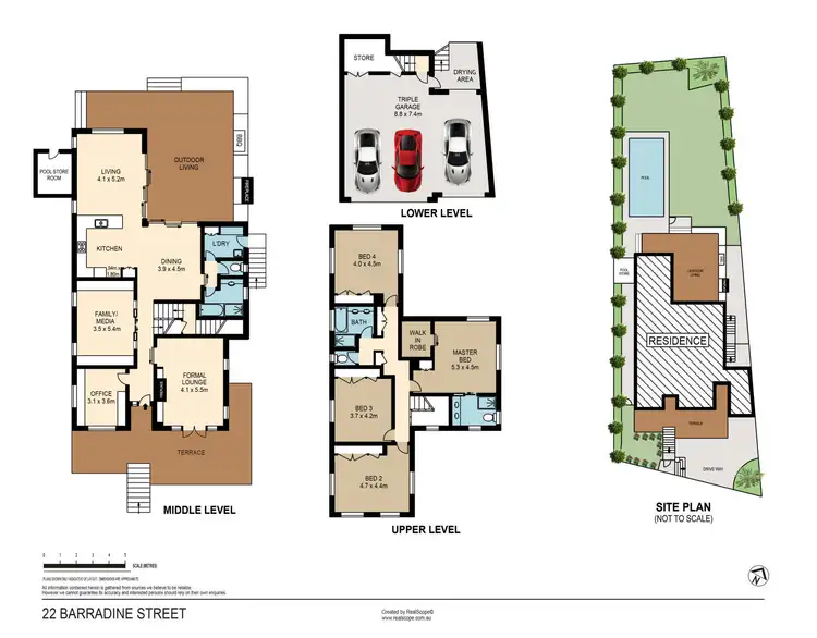 Floorplan of Homely house listing, 22 Barradine Street, Greenslopes QLD 4120