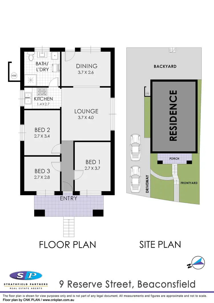 Floorplan of Homely house listing, 9 Reserve Street, Beaconsfield NSW 2015