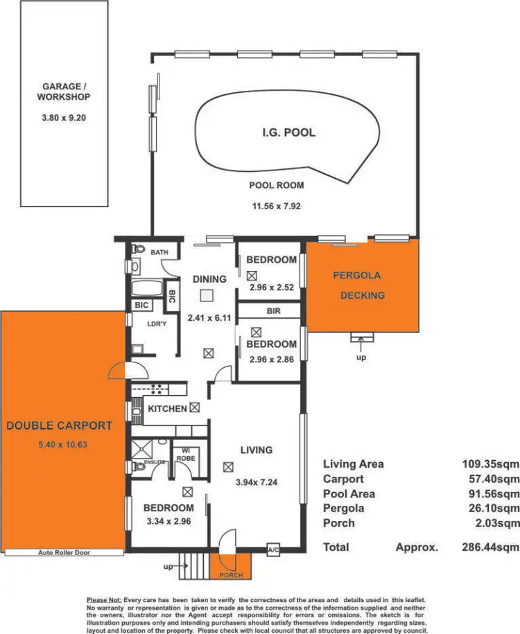 Floorplan of Homely house listing, 16 Denning Avenue, Ingle Farm SA 5098