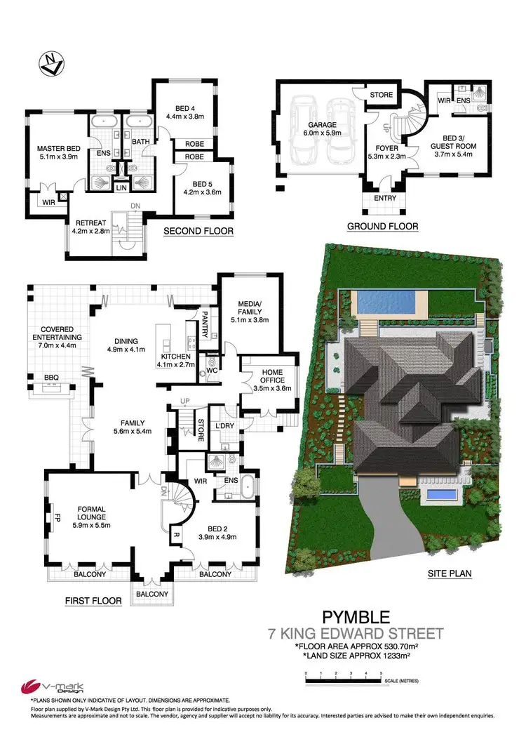 Floorplan of Homely house listing, 7 King Edward Street, Pymble NSW 2073