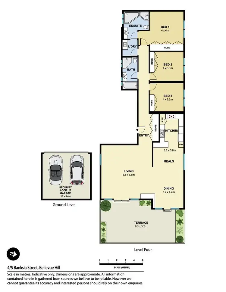 Floorplan of Homely apartment listing, 4/5 Banksia Road, Bellevue Hill NSW 2023