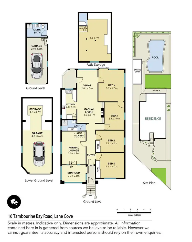 Floorplan of Homely house listing, 16 Tambourine Bay Road, Lane Cove NSW 2066