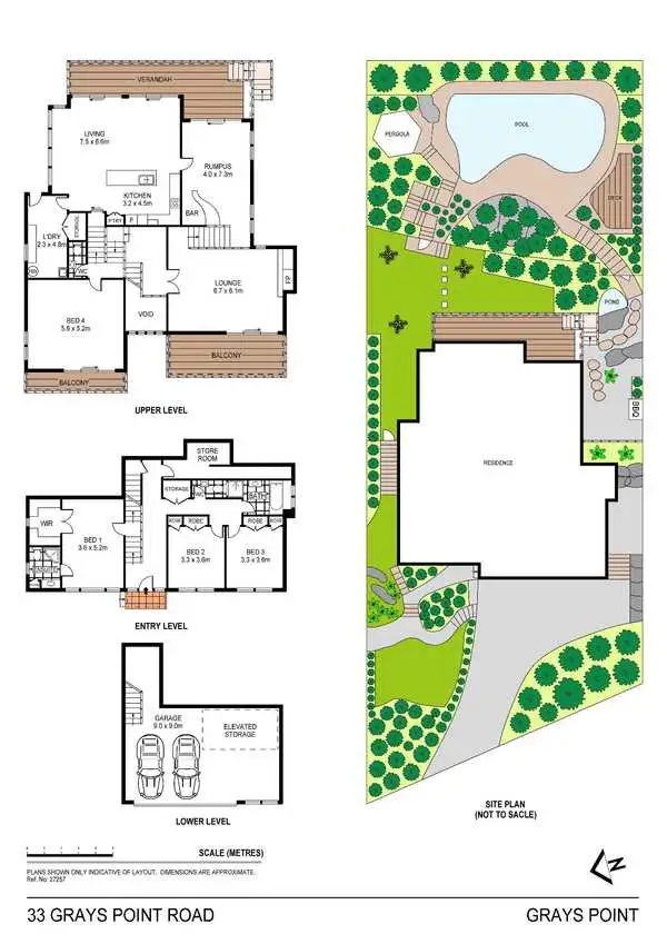 Floorplan of Homely house listing, 33 Grays Point Road, Grays Point NSW 2232