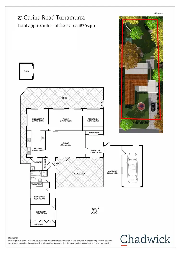 Floorplan of Homely house listing, 23 Carina Road, Turramurra NSW 2074