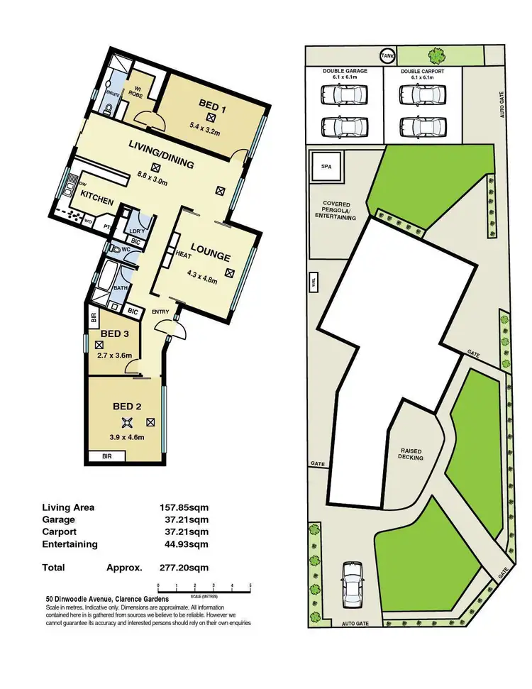 Floorplan of Homely house listing, 50 Dinwoodie Avenue, Clarence Gardens SA 5039