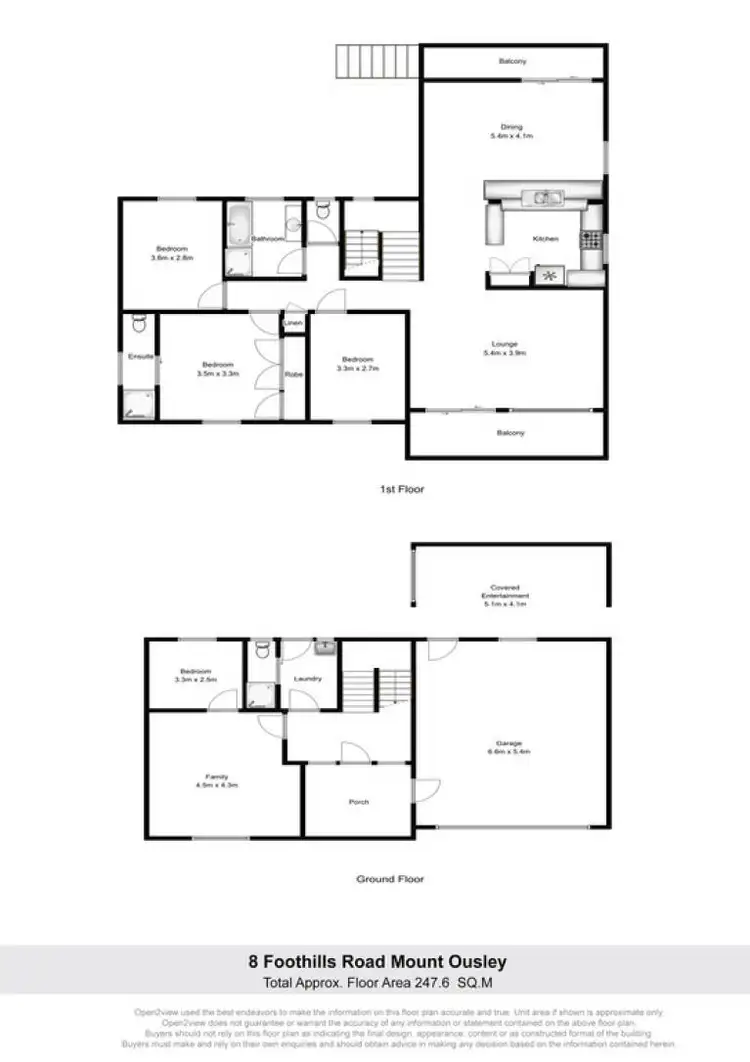 Floorplan of Homely house listing, 8 Foothills Road, Mount Ousley NSW 2519