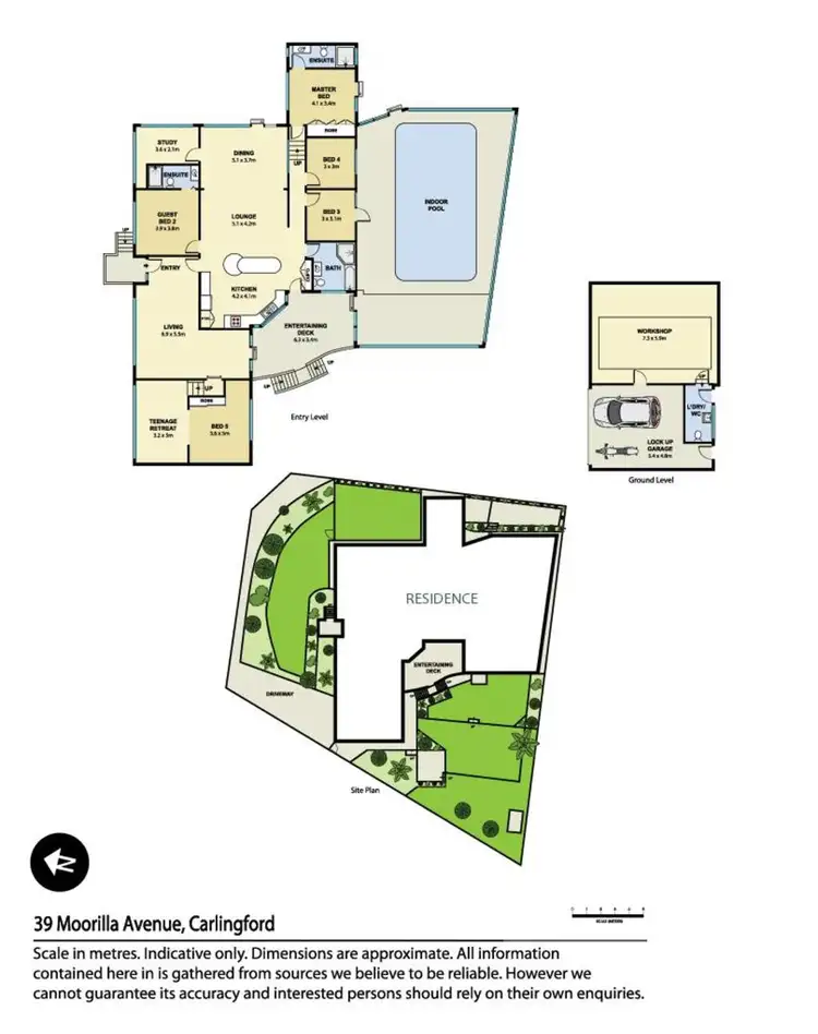 Floorplan of Homely house listing, 39 Moorilla Avenue, Carlingford NSW 2118