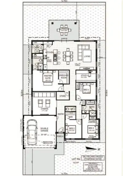 Floorplan of Homely house listing, Lot 956 Smirk Road, Baldivis WA 6171