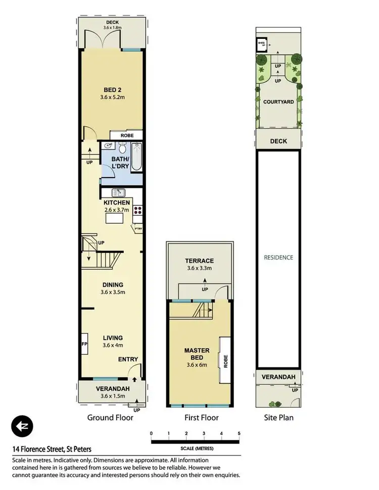 Floorplan of Homely house listing, 14 Florence Street, St Peters NSW 2044