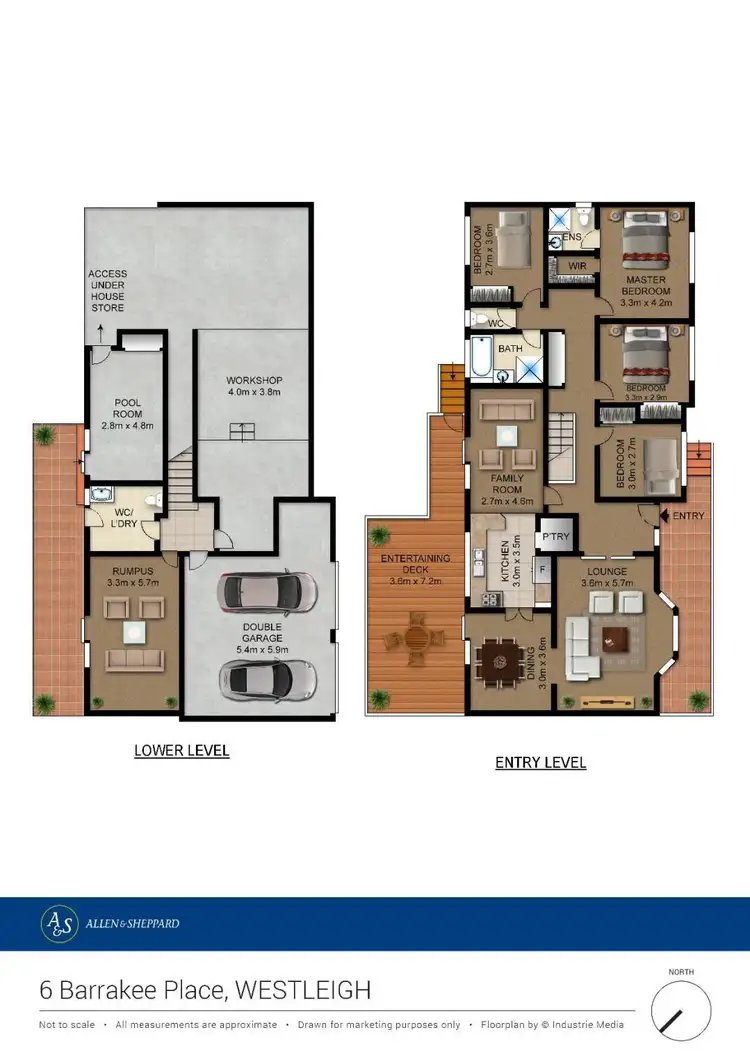 Floorplan of Homely house listing, 6 Barrakee Place, Westleigh NSW 2120