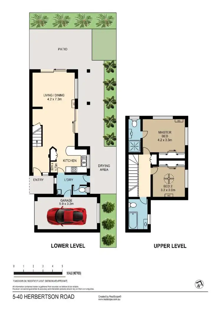 Floorplan of Homely townhouse listing, 5/40 Herbertson Road, Carina Heights QLD 4152