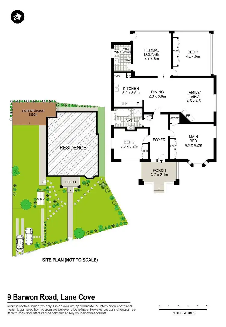 Floorplan of Homely house listing, 9 Barwon Road, Lane Cove NSW 2066