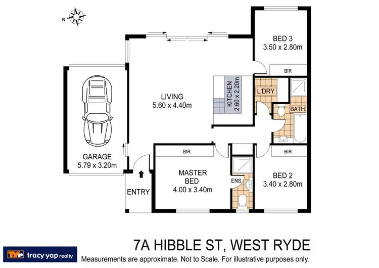 Floorplan of Homely villa listing, 7a Hibble Street, West Ryde NSW 2114