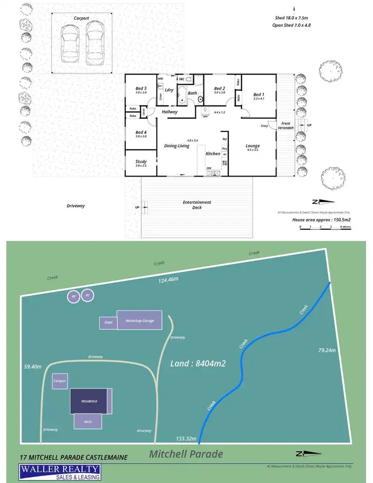 Floorplan of Homely house listing, 17 Mitchell Parade, Castlemaine VIC 3450