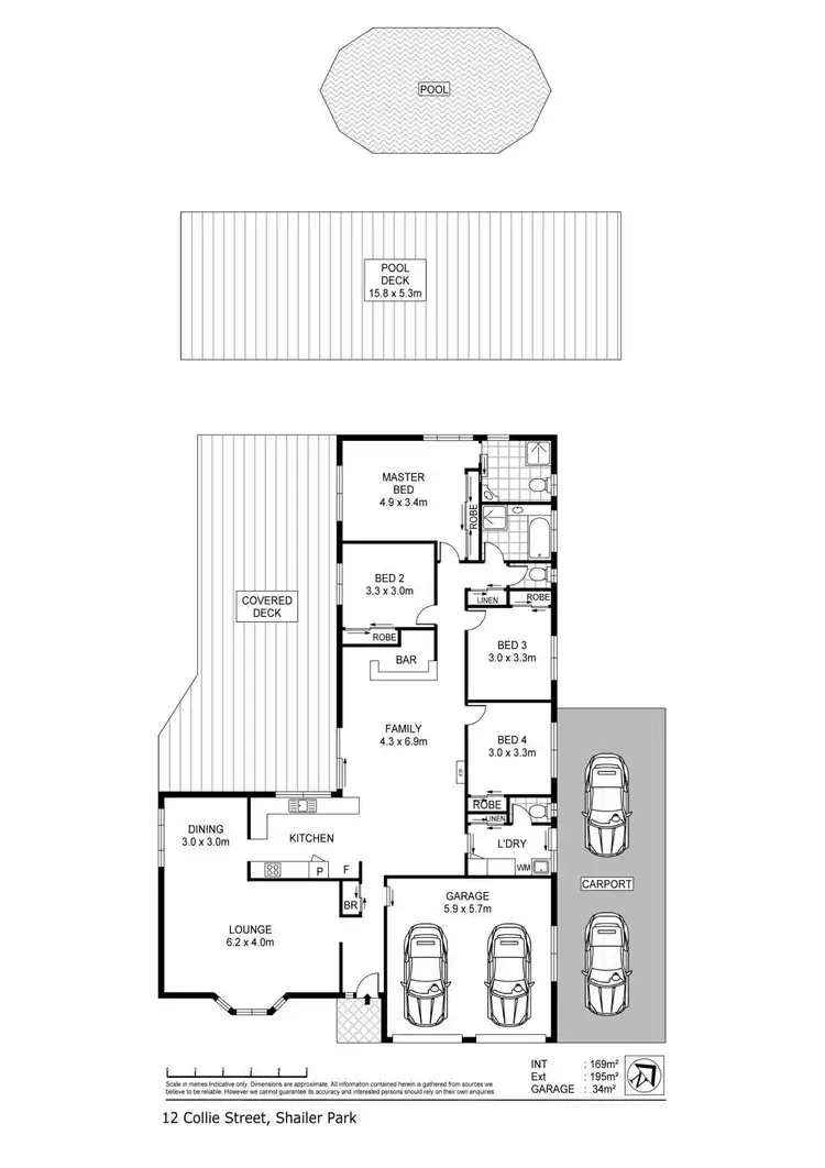 Floorplan of Homely house listing, 12 Collie Street, Shailer Park QLD 4128