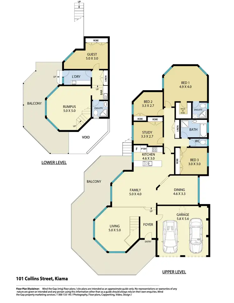 Floorplan of Homely house listing, 101 Collins Street, Kiama NSW 2533
