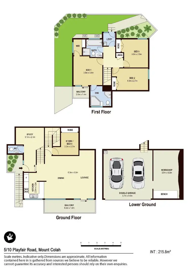 Floorplan of Homely townhouse listing, 5/10 Playfair Road, Mount Colah NSW 2079