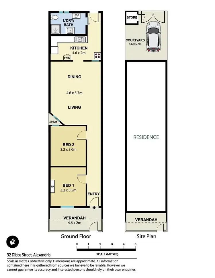 Floorplan of Homely house listing, 32 Dibbs Street, Alexandria NSW 2015