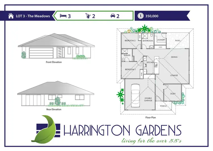 Floorplan of Homely house listing, 3/37 Electra Parade, Harrington NSW 2427