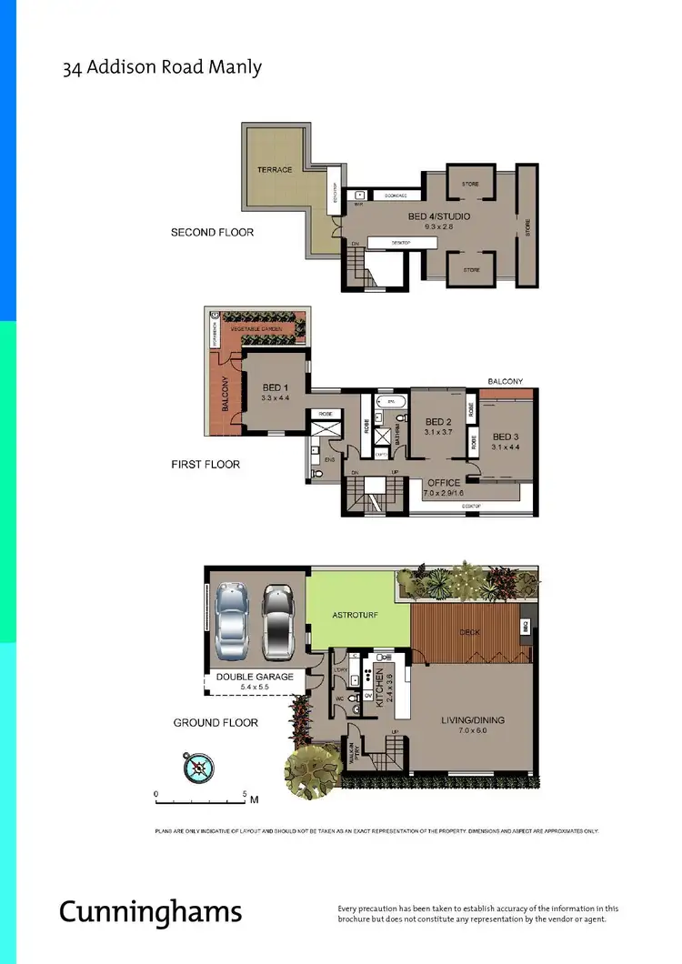 Floorplan of Homely townhouse listing, 34 Addison Road, Manly NSW 2095