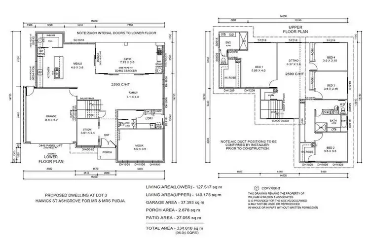Floorplan of Homely house listing, 3 Hawick Street, Ashgrove QLD 4060