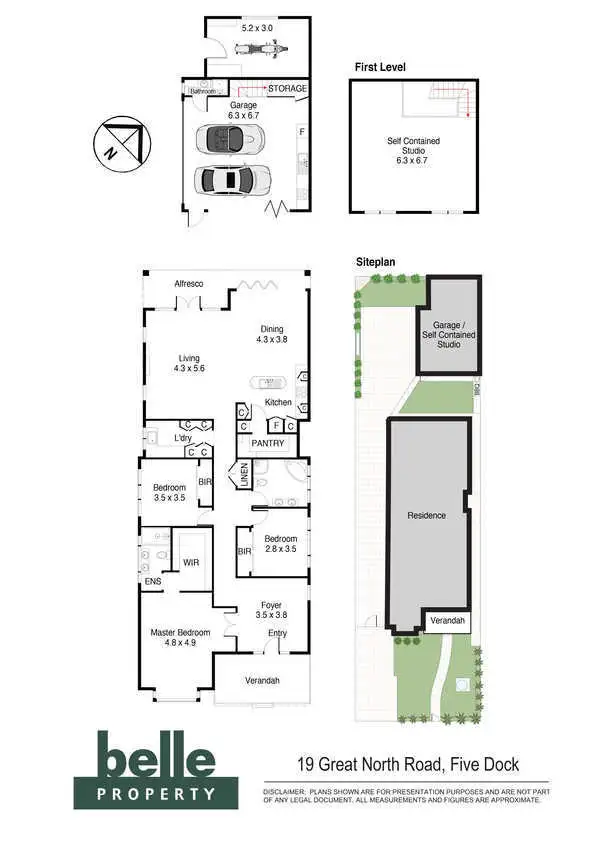 Floorplan of Homely house listing, 19 Great North Road, Five Dock NSW 2046