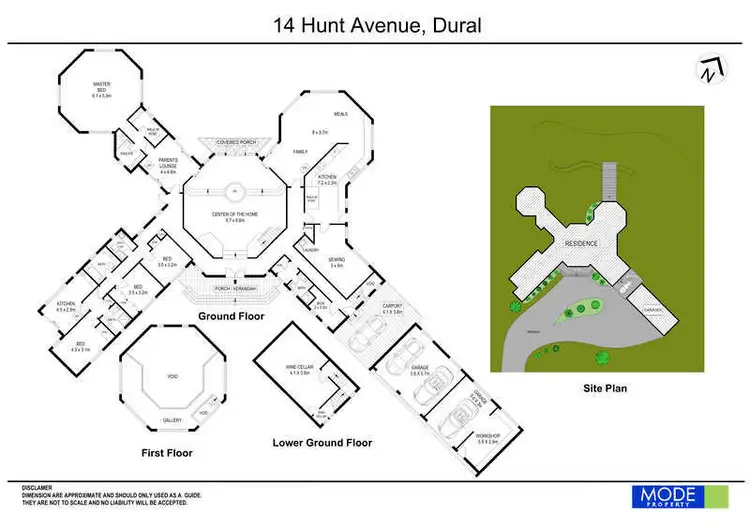 Floorplan of Homely house listing, 14 Hunt Avenue, Dural NSW 2158