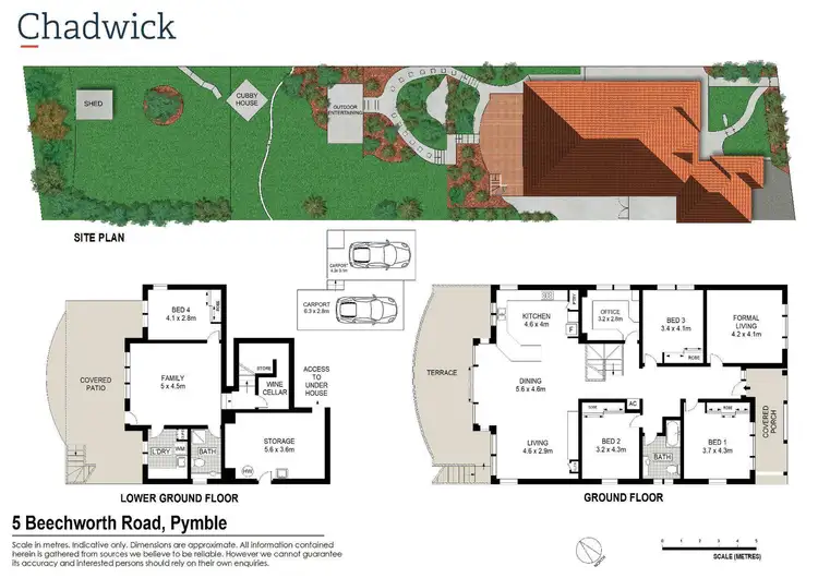 Floorplan of Homely house listing, 5 Beechworth Road, Pymble NSW 2073
