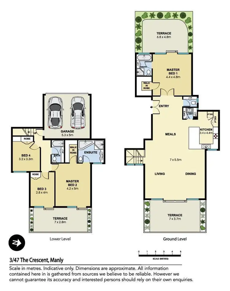 Floorplan of Homely apartment listing, 3/47 The Crescent, Manly NSW 2095