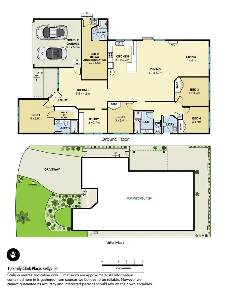 Floorplan of Homely house listing, 10 Emily Clarke Drive, Kellyville NSW 2155