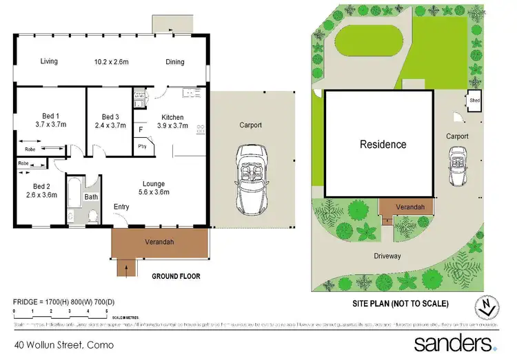 Floorplan of Homely house listing, 40 Wollun Street, Como NSW 2226