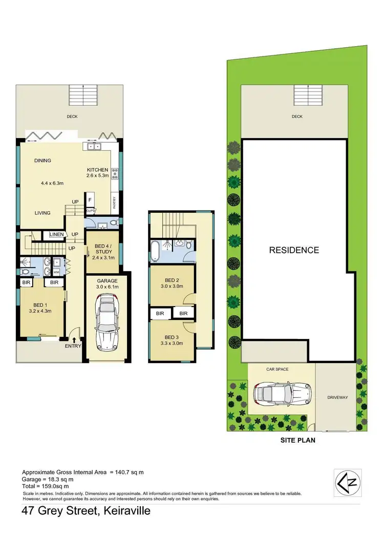 Floorplan of Homely house listing, 47 Grey Street, Keiraville NSW 2500