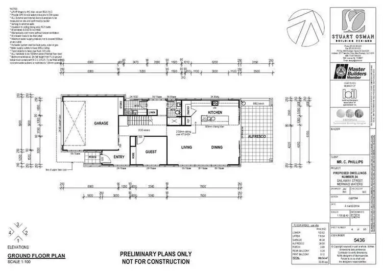 Floorplan of Homely villa listing, 34 Sailaway Street, Mermaid Waters QLD 4218