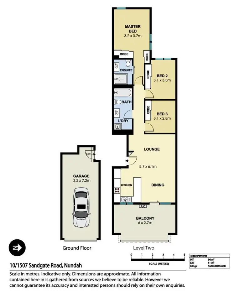 Floorplan of Homely unit listing, 10/11 London Street, Nundah QLD 4012