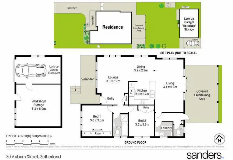 Floorplan of Homely house listing, 30 Auburn Street, Sutherland NSW 2232
