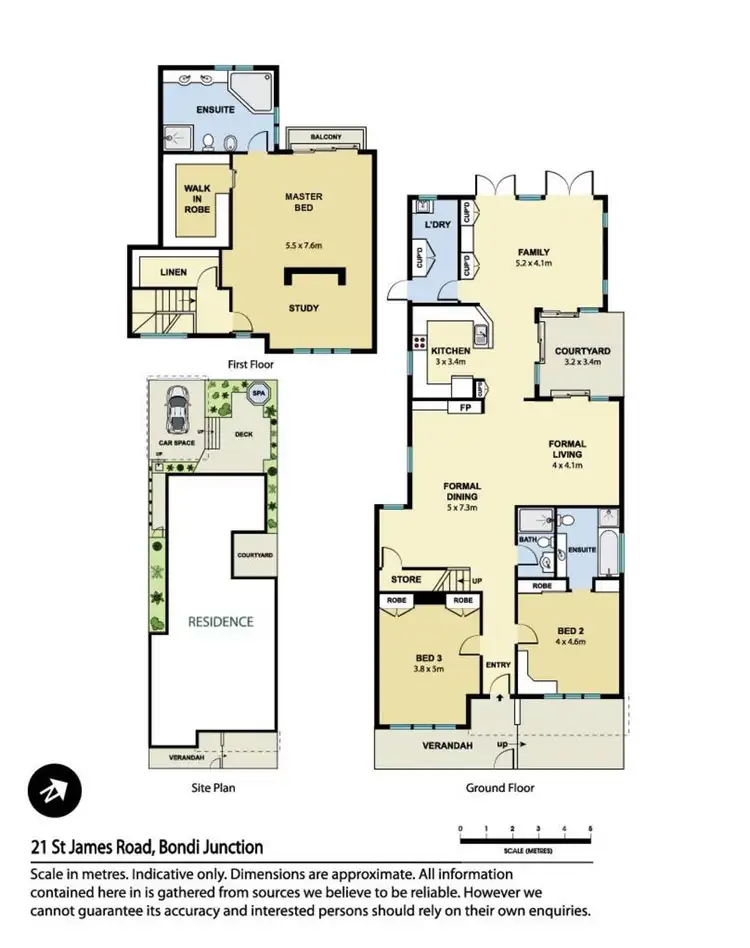 Floorplan of Homely house listing, 21 St James Road, Bondi Junction NSW 2022
