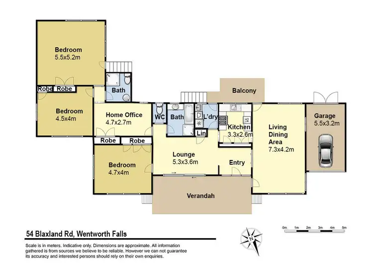 Floorplan of Homely house listing, 54 Blaxland Road, Wentworth Falls NSW 2782