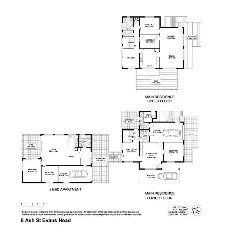 Floorplan of Homely house listing, 8 Ash Street, Evans Head NSW 2473