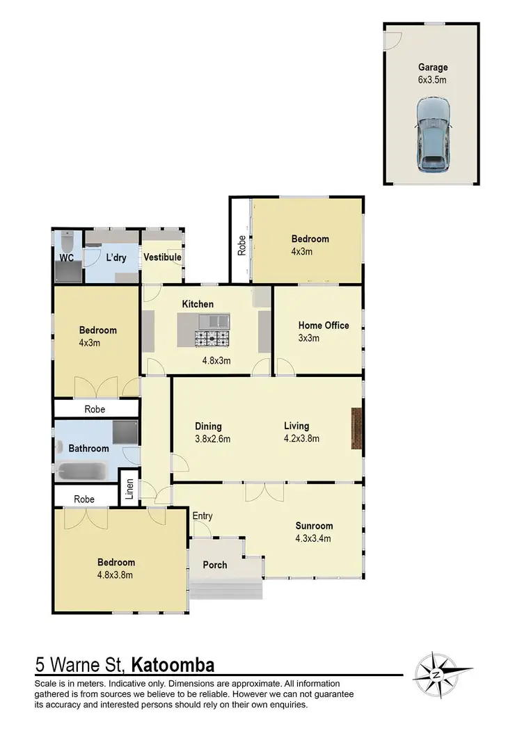 Floorplan of Homely house listing, 5 Warne Street, Katoomba NSW 2780