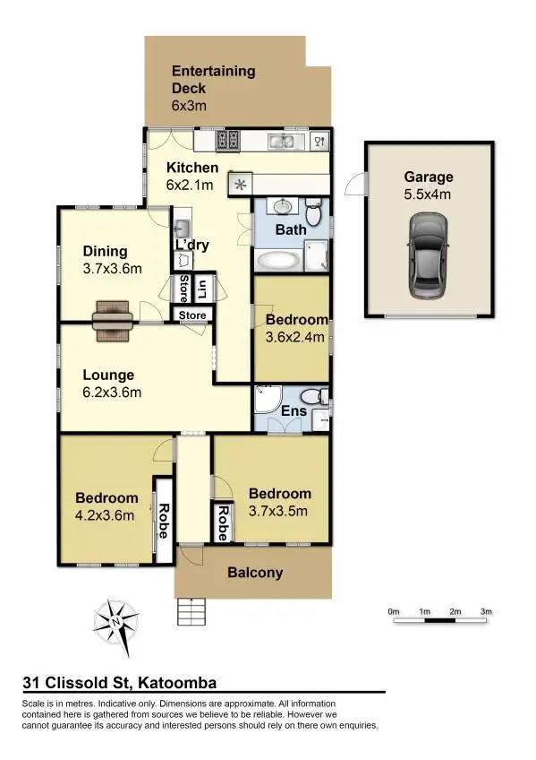 Floorplan of Homely house listing, 31 Clissold Street, Katoomba NSW 2780